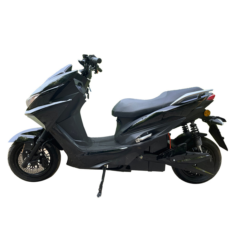 300km  long range electric motorcycle scooter adults  electric moped with pedals