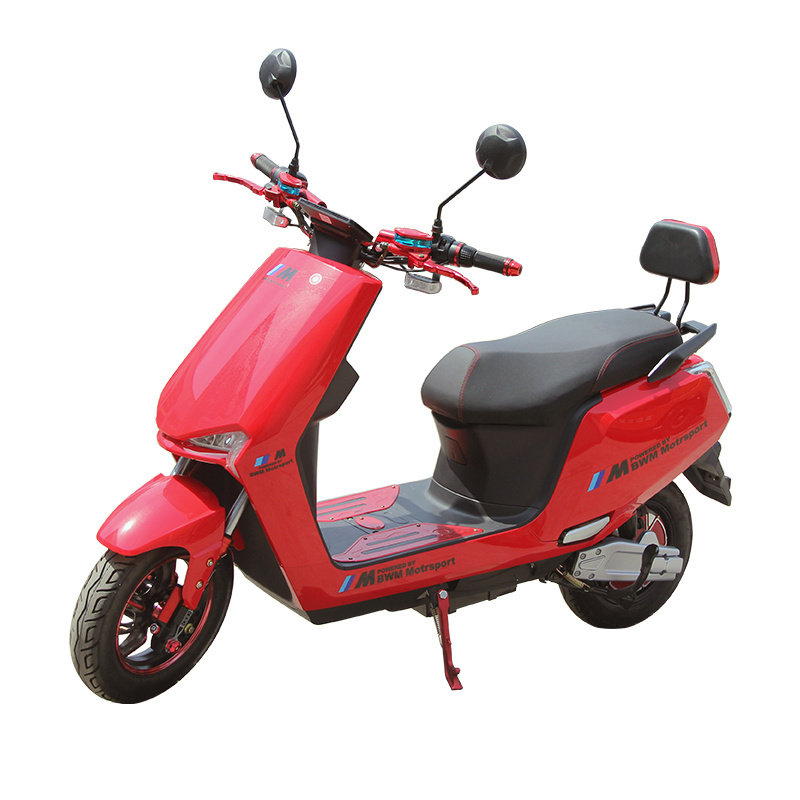 Special offer colorful two wheel scooter high speed adult ckd electric motorcycle pedal moped 50cc