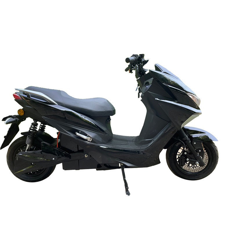 300km  long range electric motorcycle scooter adults  electric moped with pedals