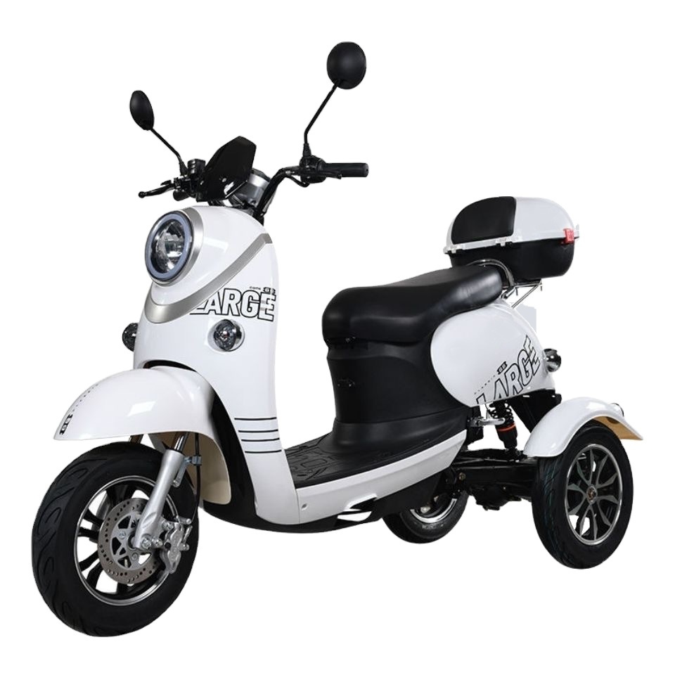 electric 60/72v disable scooter adult disc brake tricycle electric motorcycle with sidecar