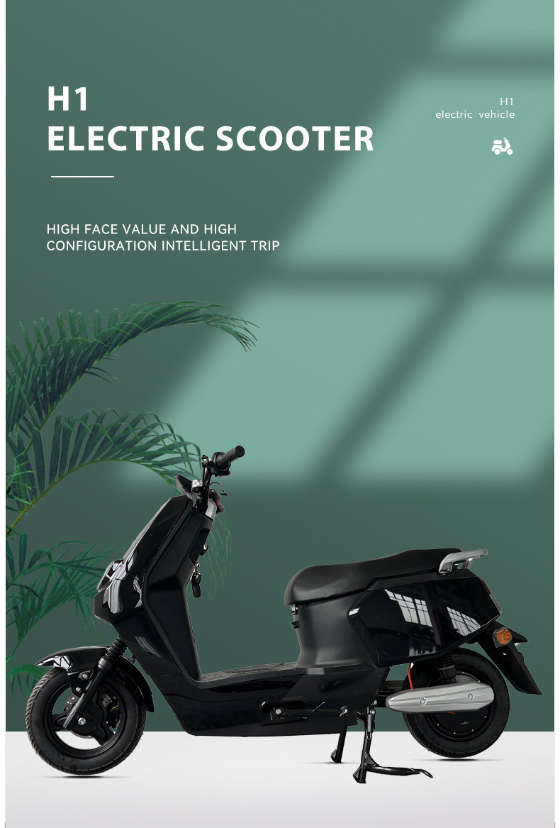 Wholesale electric motorcycle Pro 2000W 60V electric moped adult 45  50cc moped with pedals