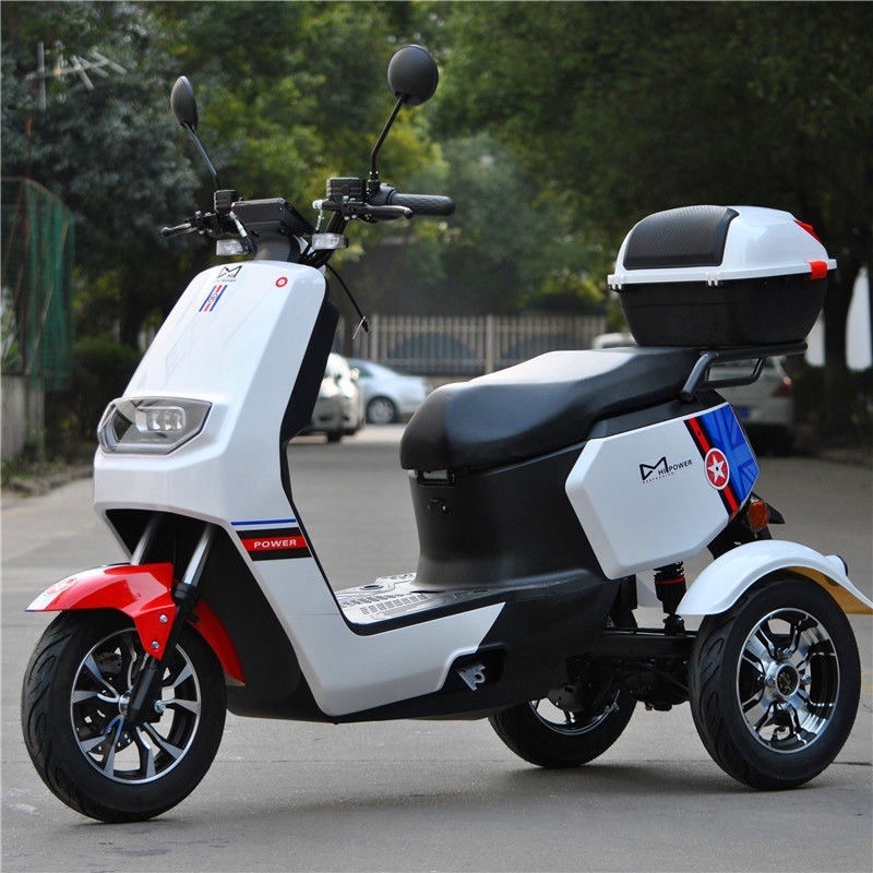 Three Wheels Cargo Electric Tricycle Motorcycle Mobility Scooter ebike 3 wheels electric bike