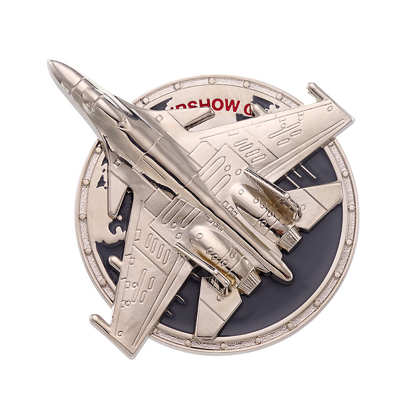 Professional Custom Creative Design plane Lapel Pin Logo 2D/3D Badge Metal soft Enamel Lapel Pins