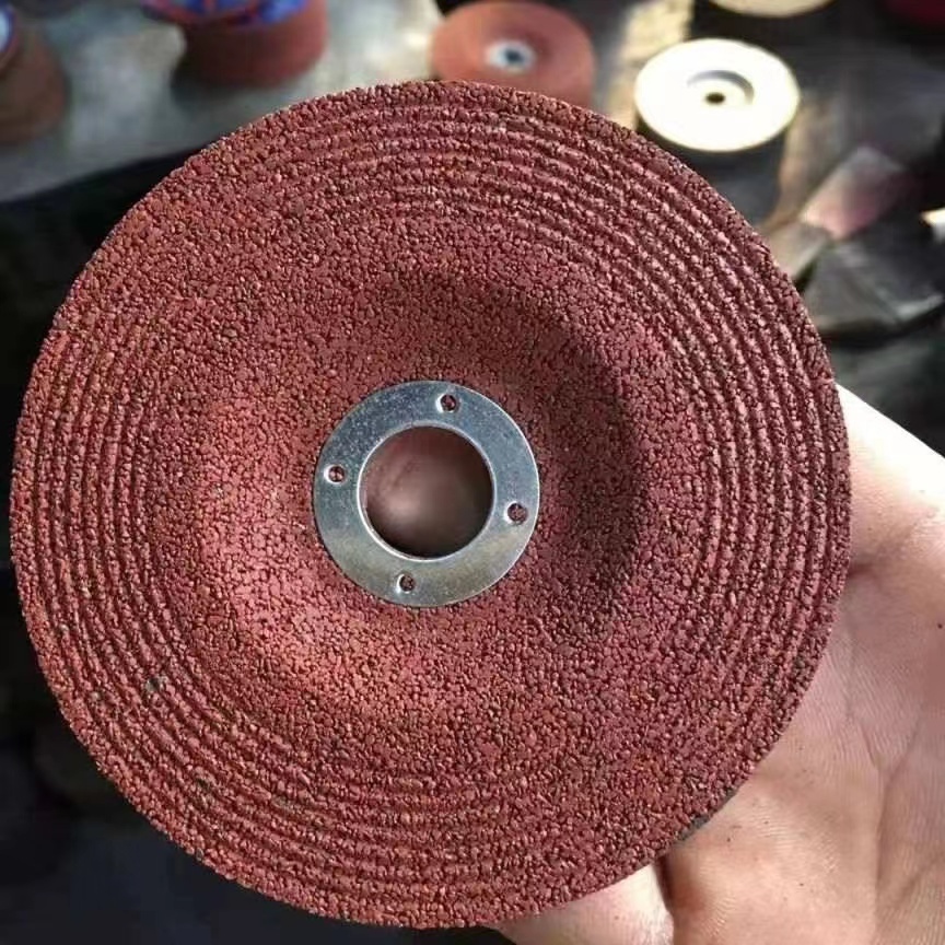 Red color Long Worklife and Sharp 100*6mm Flexible Grinding Wheel