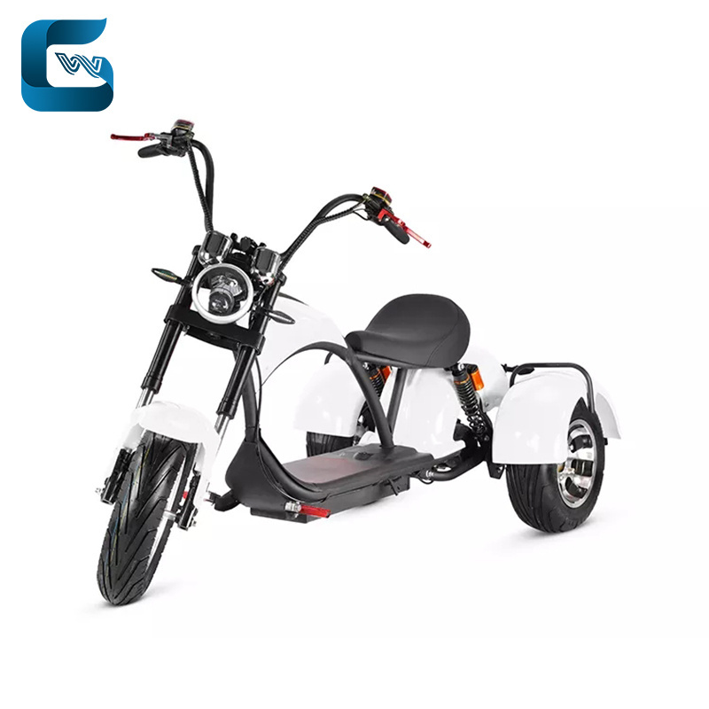 Electric scooter three wheel trike motorcycle electric 2000w 60v 40ah electric scooter