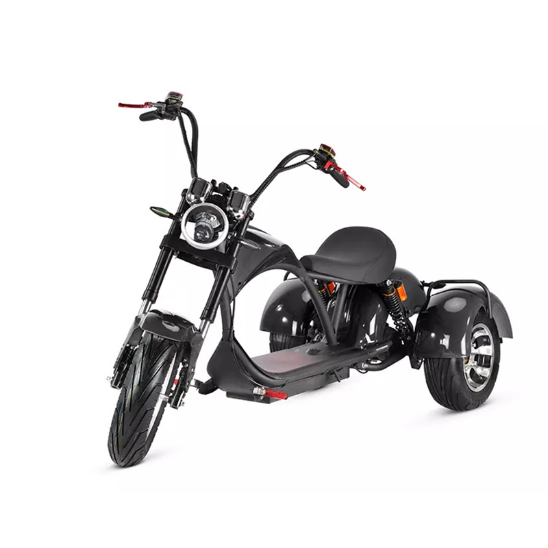 Electric scooter three wheel trike motorcycle electric 2000w 60v 40ah electric scooter