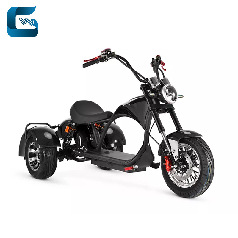 2000w 60v 40ah electric scooter motorcycle trike motorcycle electric three wheels scooter para adult