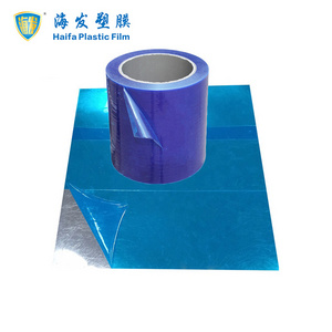 High Temperature Self Adhesive 50 Micron PE Surface Protective Film Manufacturer China