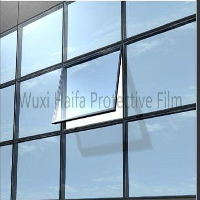 Self Adhesive Blue PE Protective Film for Window Glass adhesive film for window