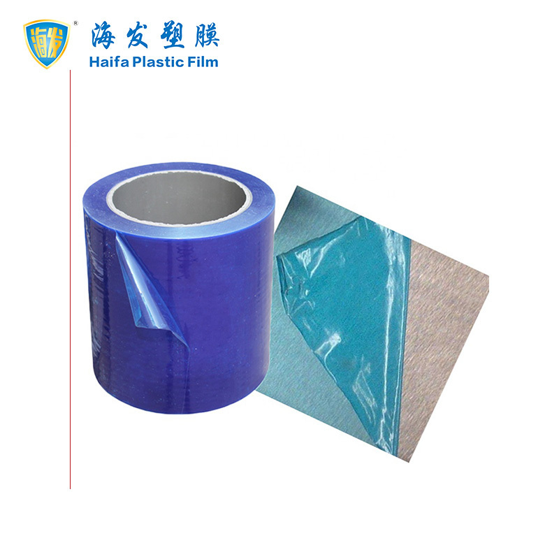 High Temperature Self Adhesive 50 Micron PE Surface Protective Film Manufacturer China