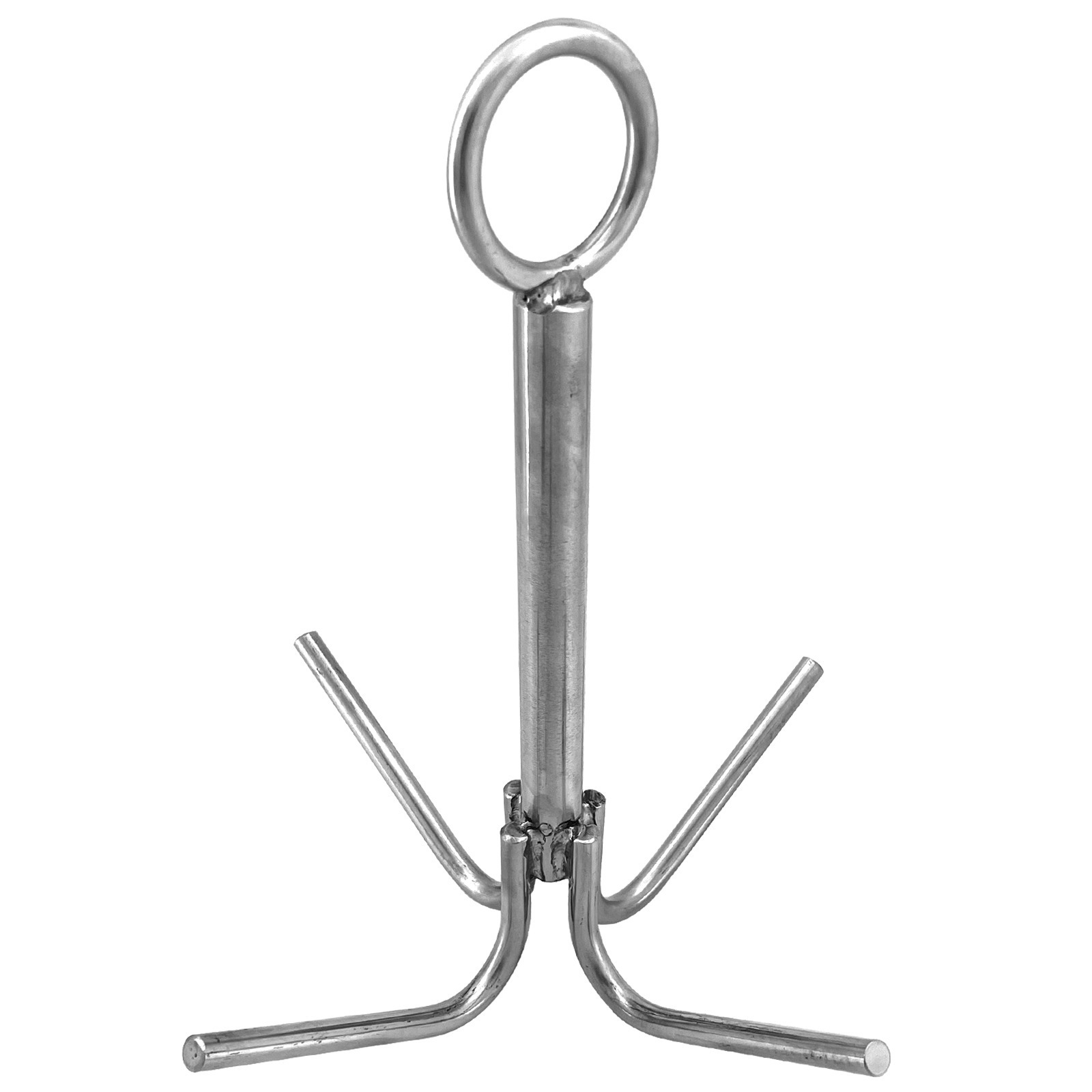 Marine Boat Yacht Hardware Anchor Marine Grapnel 4 Claw Anchor 316 Stainless Steel AntiRust Grappling Hook For Small lifeCraft