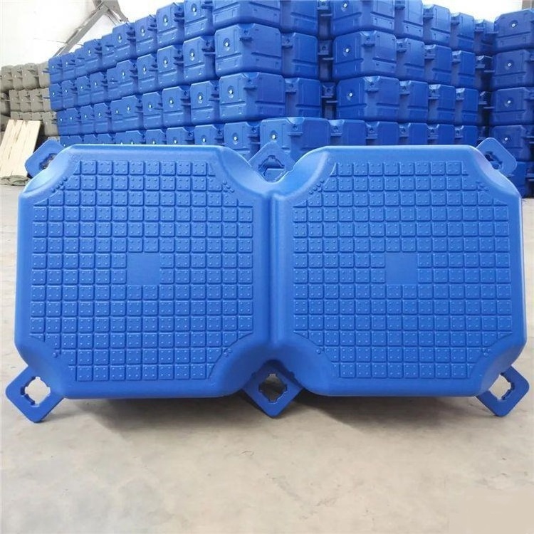 Plastic pontoon floating block swimming pool boat pontoon accessories kayak berth floating barrel removable low pontoon