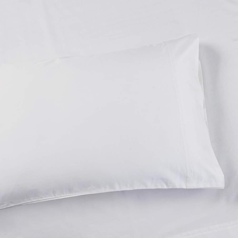 Super Soft 200TC 50%cotton50%polyester  White Hotel Pillow Case Standard Size