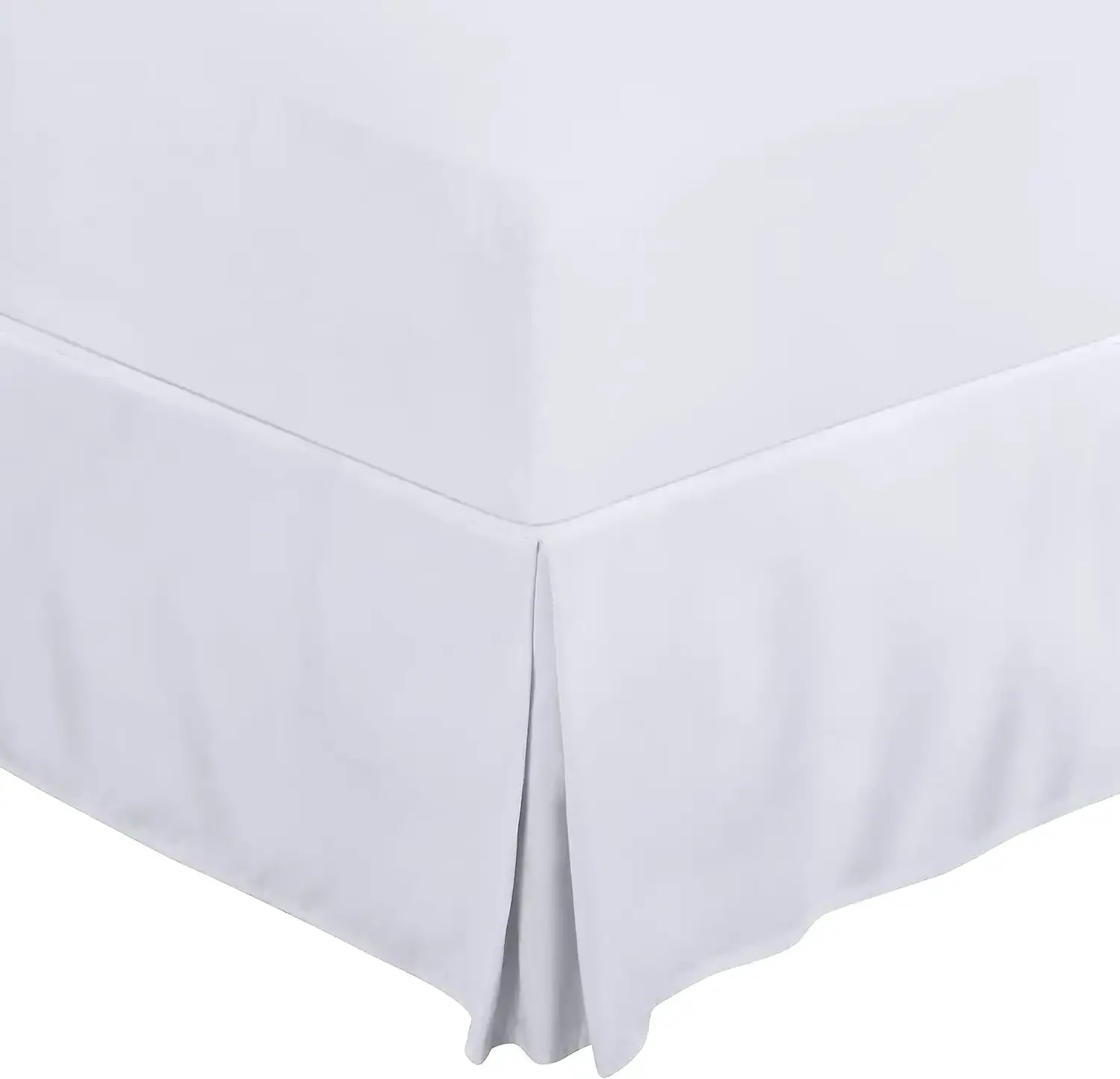 Wholesale 100% Polyester Bed Skirt Split Corner Bed Skirt For King Size