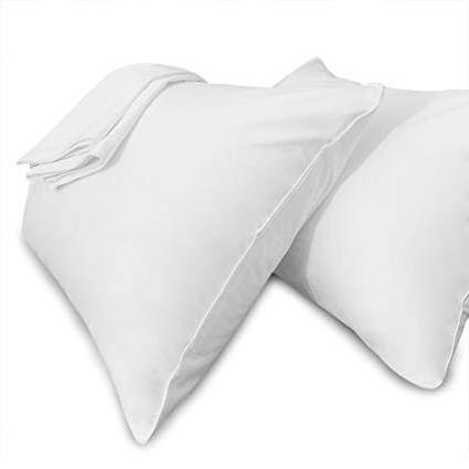 100% Cotton 200T Hotel Pillow  Protector Cover Pillow Case with Zipper