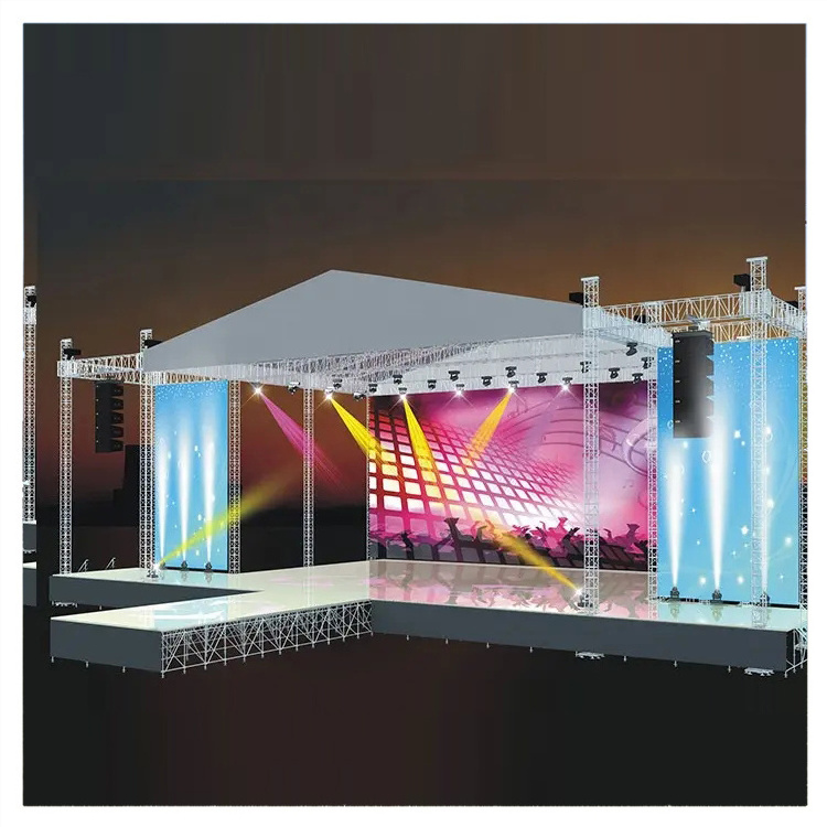 Good market aluminum truss portable dj booth, dj table for sale