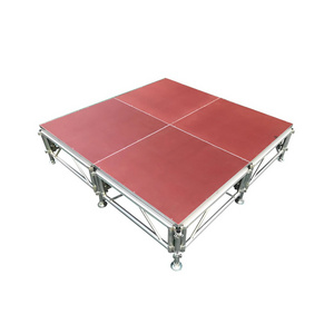 Indoor Outdoor Mobile Show  Platform Event Aluminum Stage Portable Folding Stage