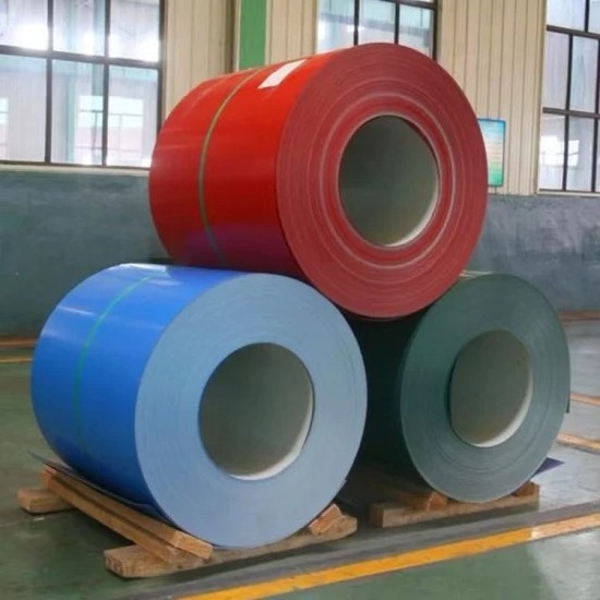 High quality prepainted gi steel coil ppgi ppgl color coated galvanized steel sheet in coil