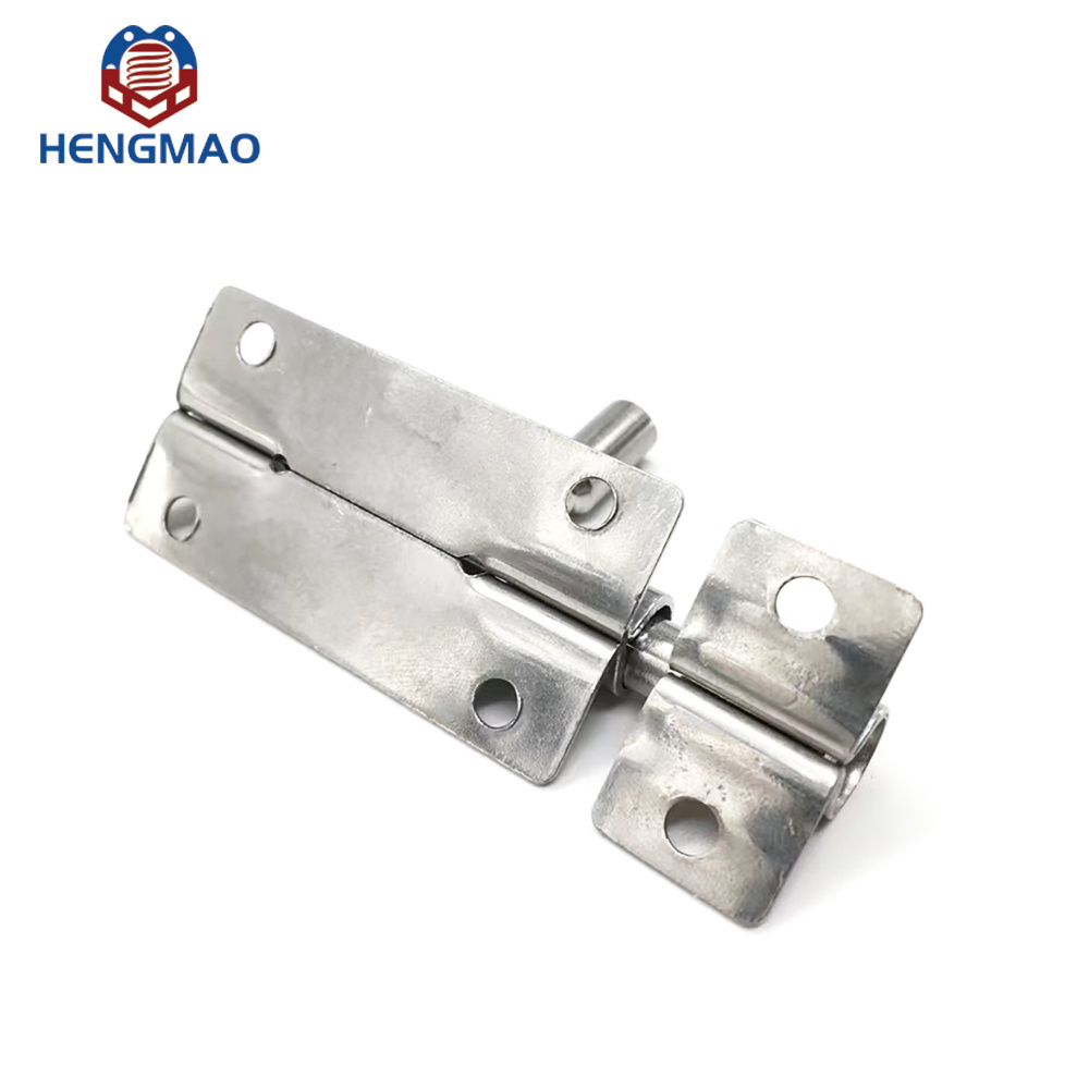 Stainless Steel Pull Release Quick Disconnect  Barrel Slide Bolt Latch Hinges For Electrical Enclosure Doors