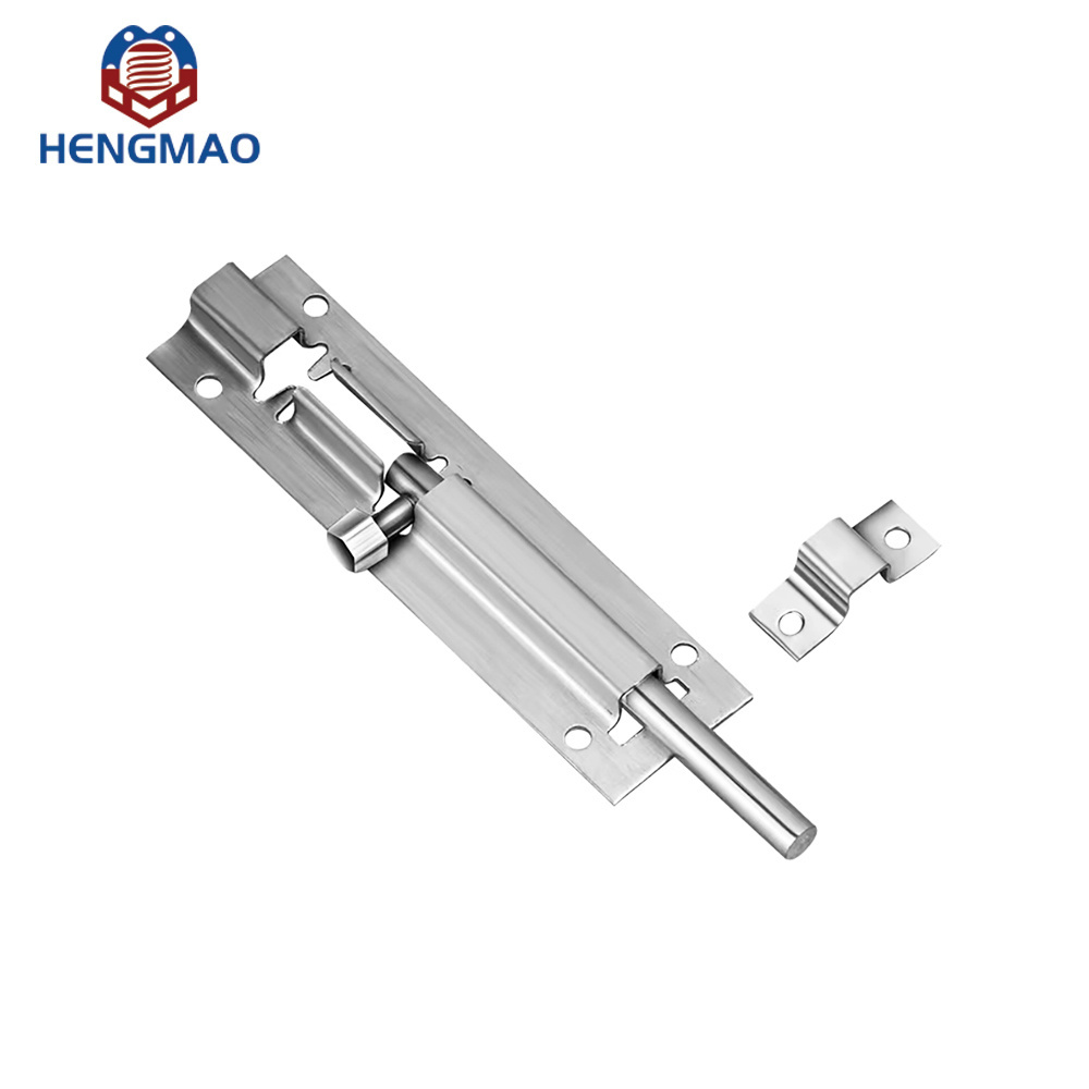 Stainless Steel Pull Release Quick Disconnect  Barrel Slide Bolt Latch Hinges For Electrical Enclosure Doors