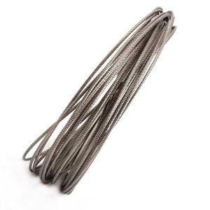 Factory Manufacturer 1+12 Stainless Steel 304 316 Wire Rope 2mm Steel Cable