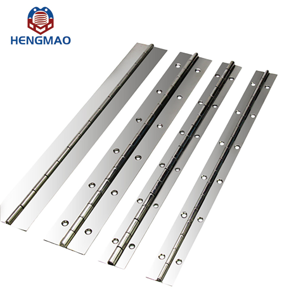 High Quality Folding Stainless Steel Continuous Long Hinge For Furniture Door