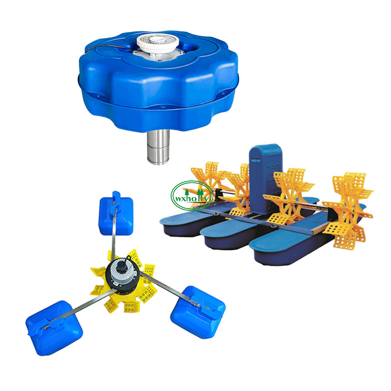 Submerged Aerator Impellers Paddle Wheel Aerator Pond Aeration Machine for Shrimp Farming