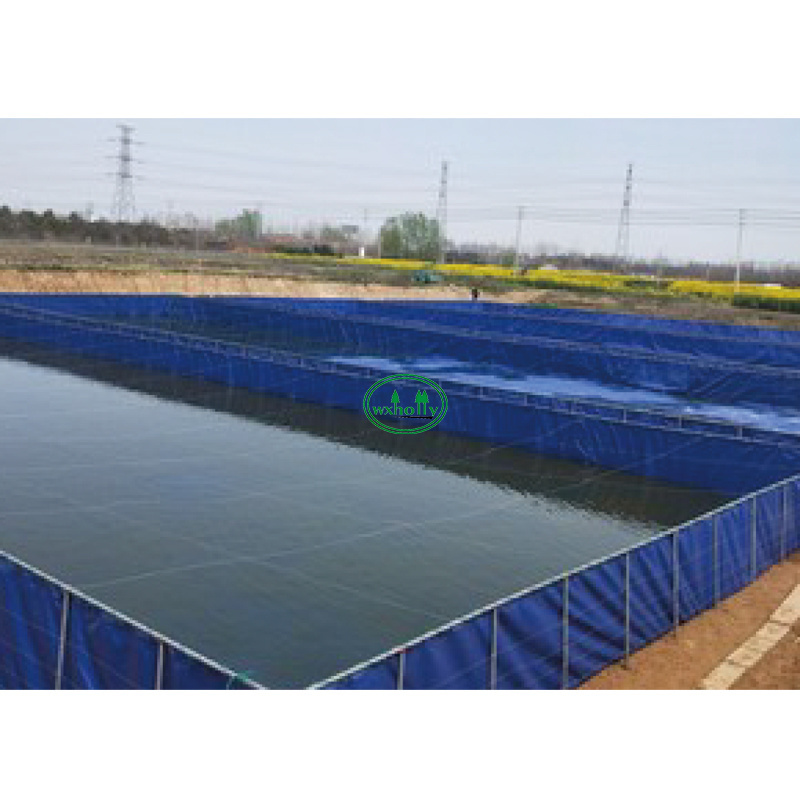 Tarpoline Ras Fish Tanks Farm Aquaculture Catfish Tarpaulin Round Biofloc Fish Farming Pond Tank