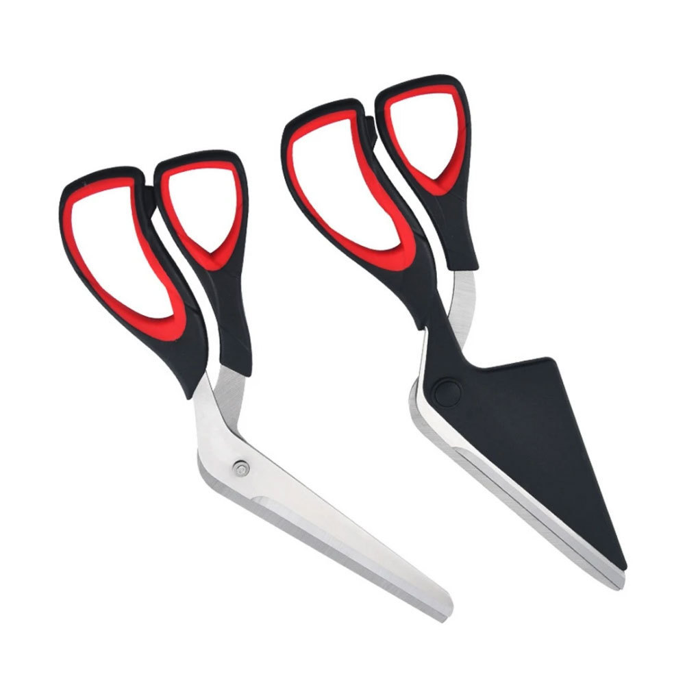 Kitchen Restaurant Multi-functional Stainless Steel Food Cutter Detachable Pizza Scissors