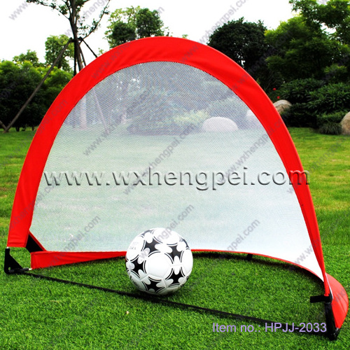 folded soccer goal/ football goal/ portable soccer goal