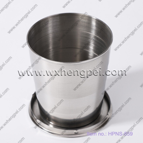 304 stainless steel folded cup / Outdoor portable wine cup / Camping Folding Cup