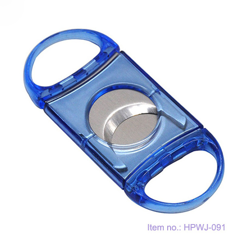 Cigar Cutter / Plastic portable cigar knife / Small stainless steel cigar knife