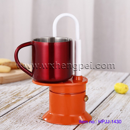 Mini Express Swiss Single Tube Moka Pot / Aluminum Moka Pot