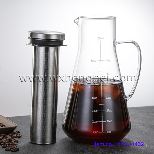 Airtight Cold Brew Iced Coffee Maker Pitcher / Cold Brew Coffee Pot