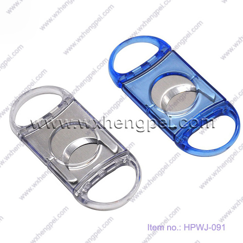 Cigar Cutter / Plastic portable cigar knife / Small stainless steel cigar knife