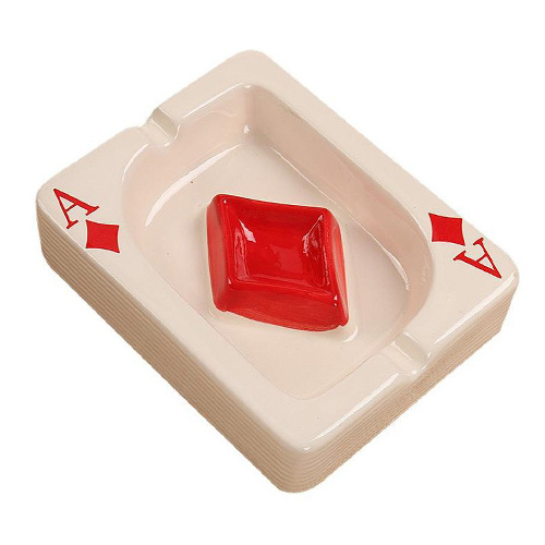 New design ceramic ashtray / Poker A Cigar Ashtray