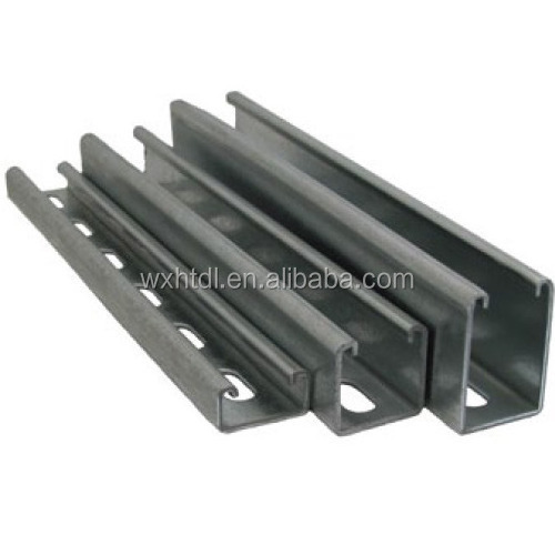 slotted steel strut channel