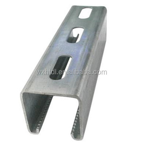 slotted steel strut channel