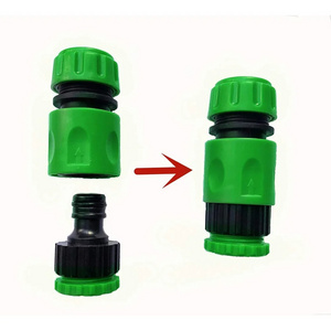 Garden Watering Hose Quick Connector 1/2" End Double Male Hose Coupling Joint Adapter Extender Set For Hose Pipe Tube Water Gun