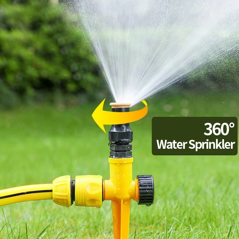 Garden Sprinkler 360 degree Rotation Irrigation Watering System Automatic Agriculture Lawn Farm Greenhouse Plant Water Sprinkler