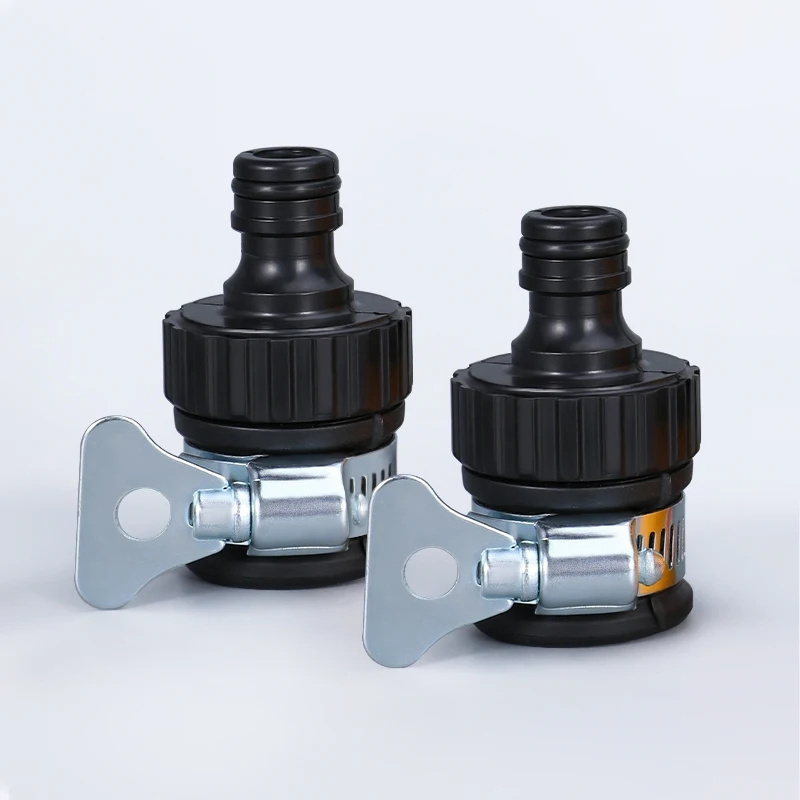 Multifunctional Plastic Water Faucet Adapter Thicken Quick Connector Fitting for Cleaning Car and Garden Irrigation