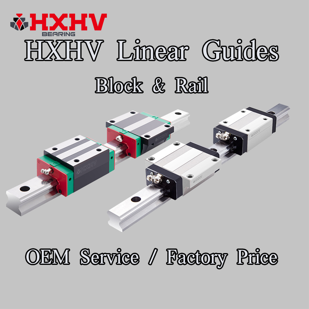 HXHV hsr15c hgr20 linear slide motion guide rail system block stage bearing with scanner for robots