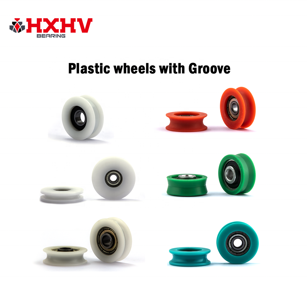 HXHV plastic steel roller for garage door sliding, roller for sliding door closet, wheel for window