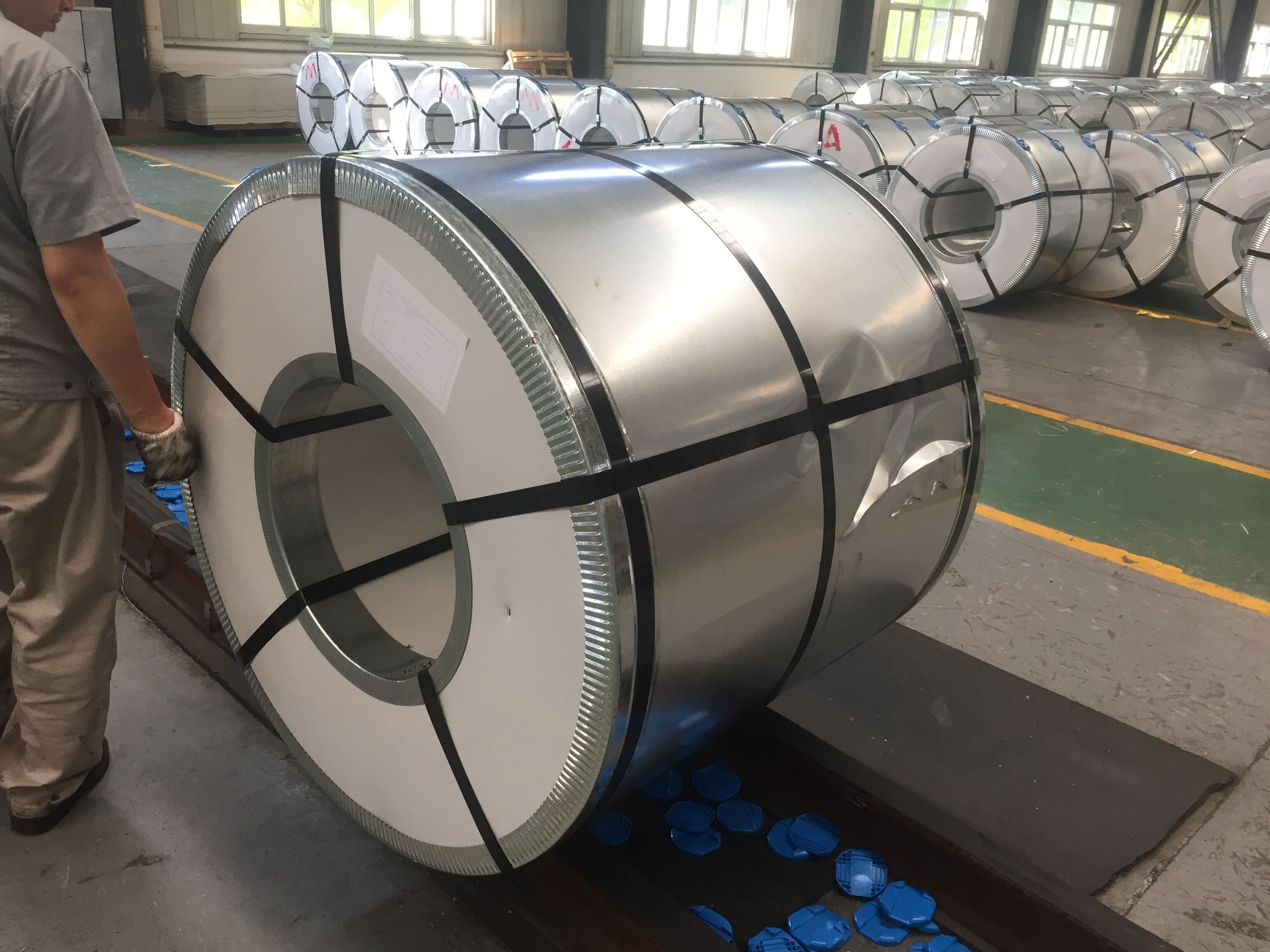 Raymond Steel  DC01 SPCC b340la astm a1008 1.2mm thick g3141 CR Black annealed Cold rolled non-ori elecsteel sheet coil in black