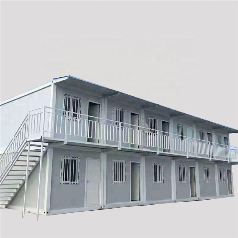 temporary hospital two story warehouse tree small prefab prefabricated house prices made in china for sale