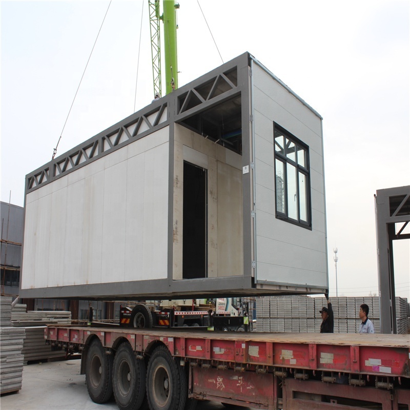 temporary hospital two story warehouse tree small prefab prefabricated house prices made in china for sale