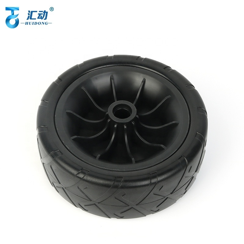 low pressure 10/12/15/16 inch black inflatable plastic rim balloon tire sand Outdoor Camping wheels beach cart tires