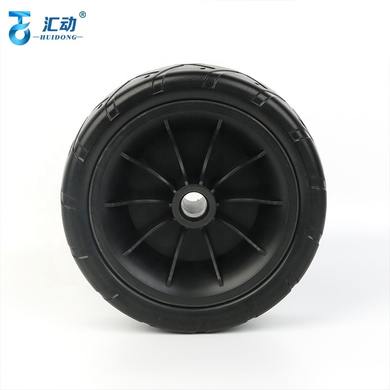 low pressure 10/12/15/16 inch black inflatable plastic rim balloon tire sand Outdoor Camping wheels beach cart tires