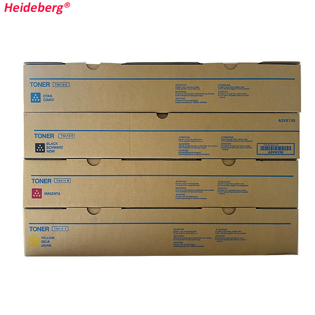 Toner manufacturer 26 years, Compatible TN619 Toner Cartridge for Konica minolta Bizhub C1060/C1070/C2060/C2070/C3070