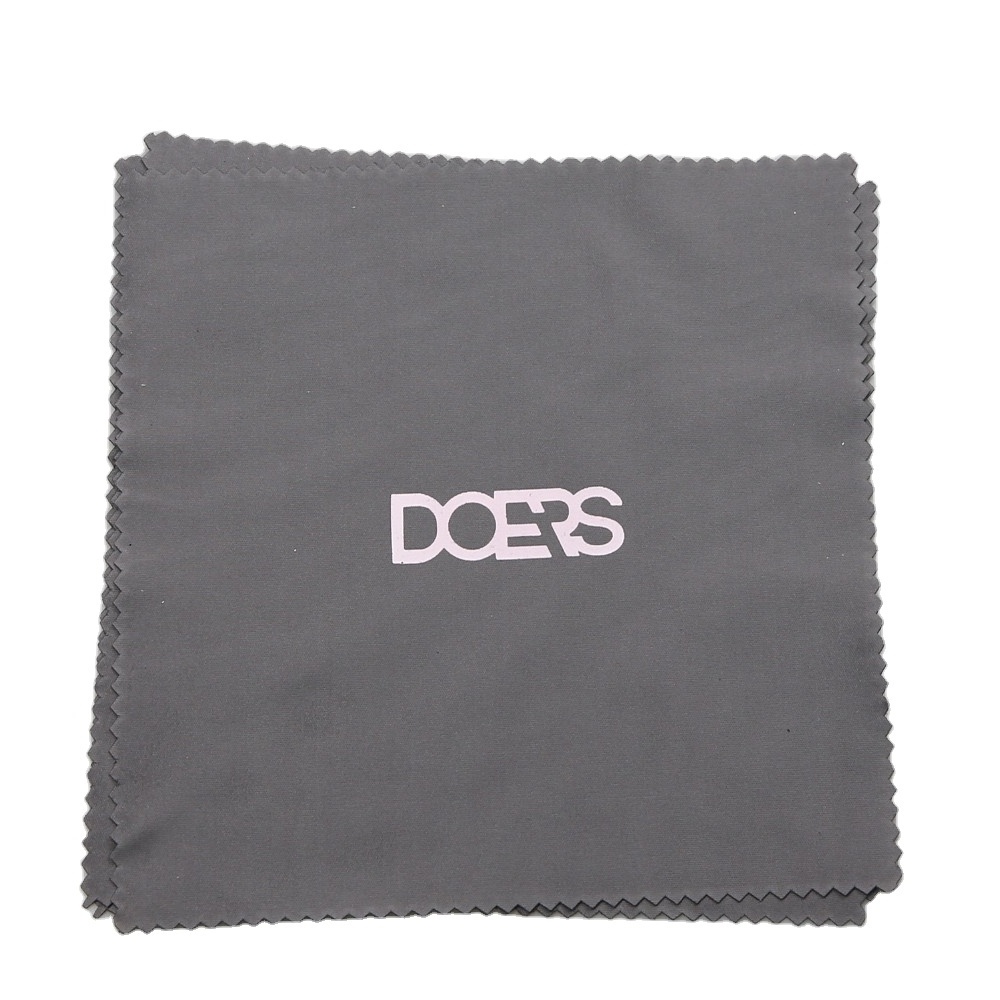 Custom Microfiber Glasses Wipes Jewelry Jade Double-sided Suede Glasses Fabric Cleaning Cloth For lcd Screen